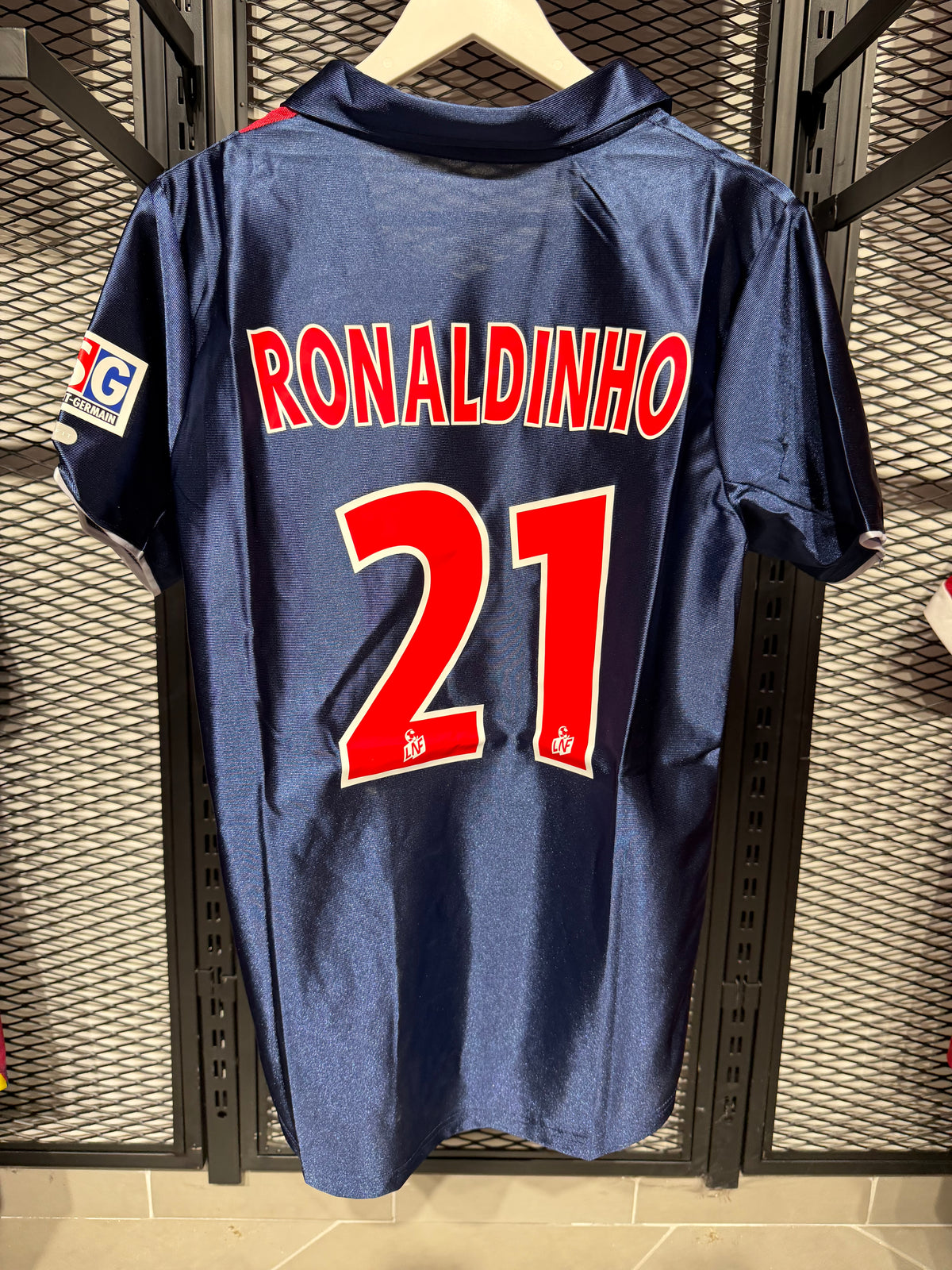 Ronaldinho Psg retro shirt