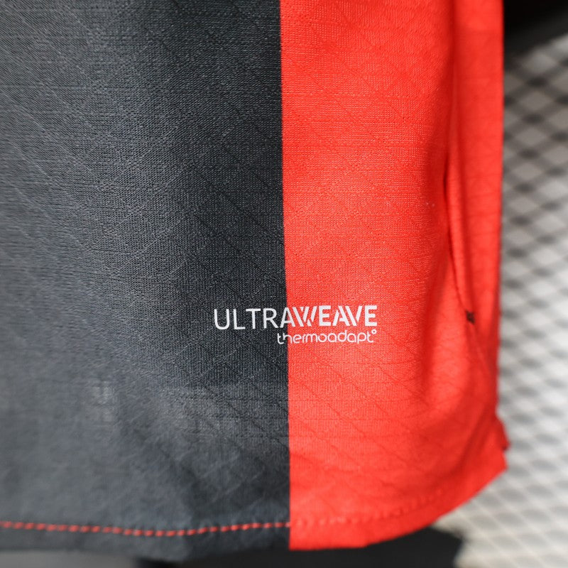 AC Milan Home PV Jersey 2026/27 – Red & Black Vertical Stripes