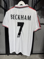 Beckham 7 Man utd 98/99 White