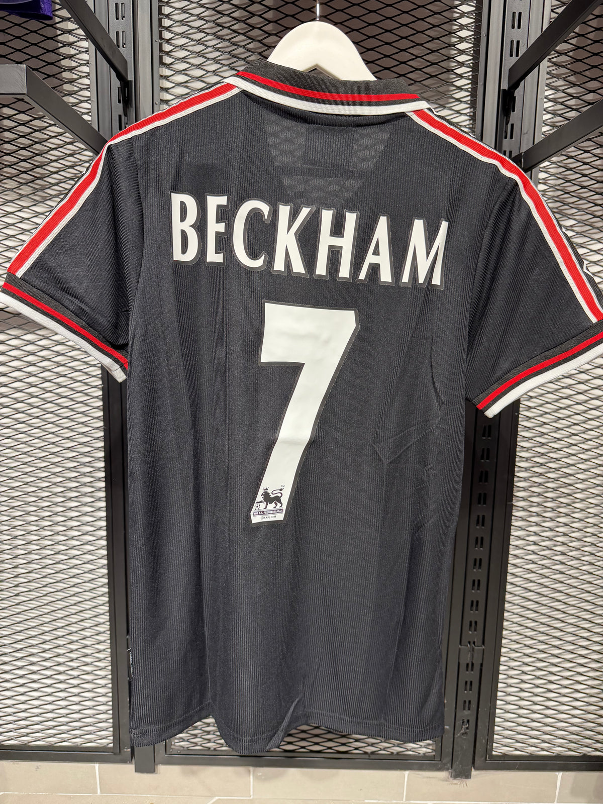 Beckham 7 Man Utd black