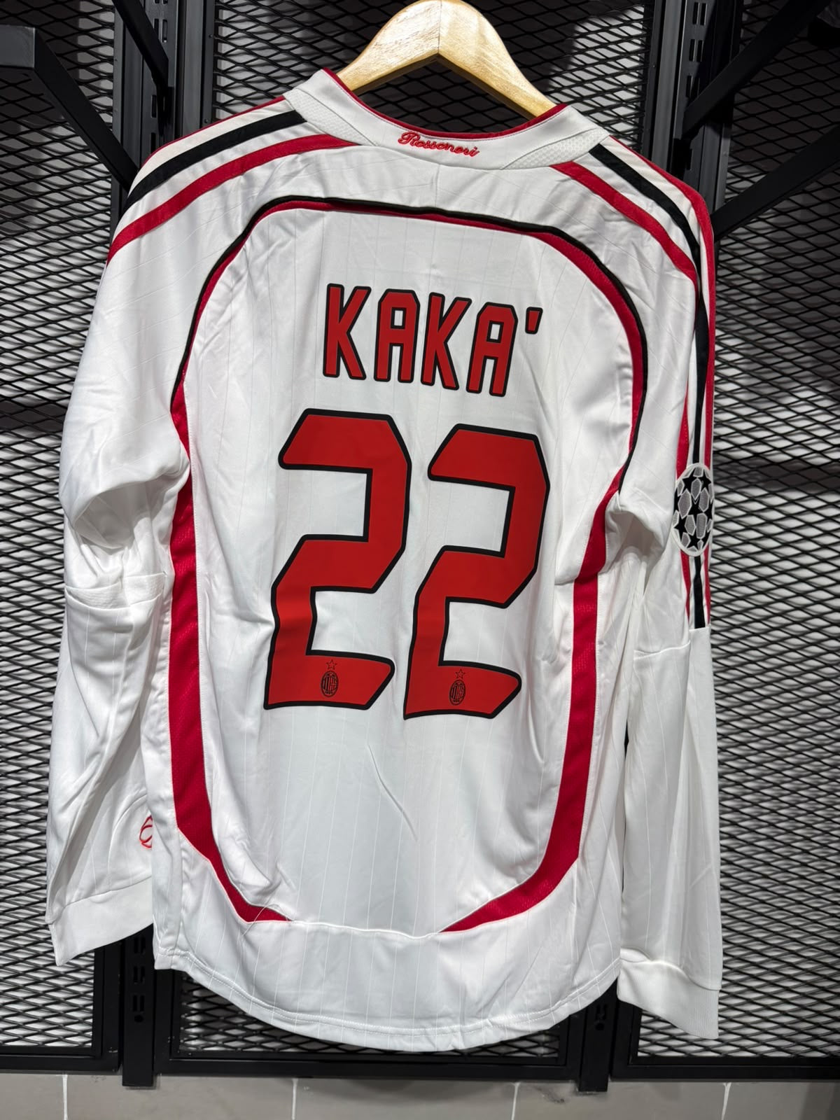 AC Milan Kaká 2007/08 Long Sleeve Retro Jersey