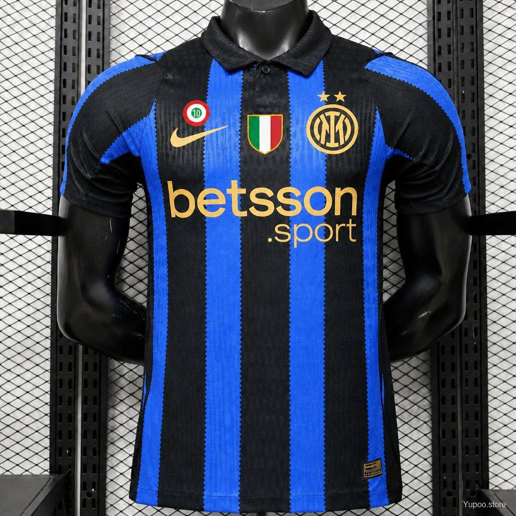Inter Milan Home PV Short Sleeve Soccer Jersey 2026/27