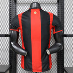 AC Milan Home PV Jersey 2026/27 – Red & Black Vertical Stripes