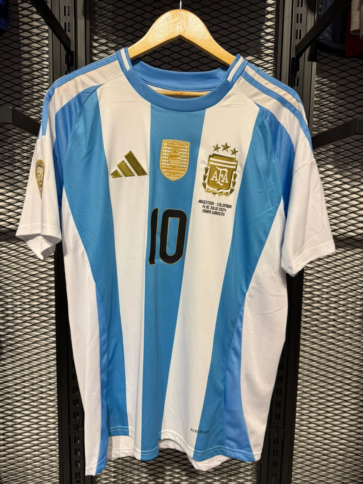 Adidas Argentina 2024 Messi Home Jersey