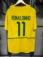 Ronaldinho Brazil WC 2002 Jersey Number 11
