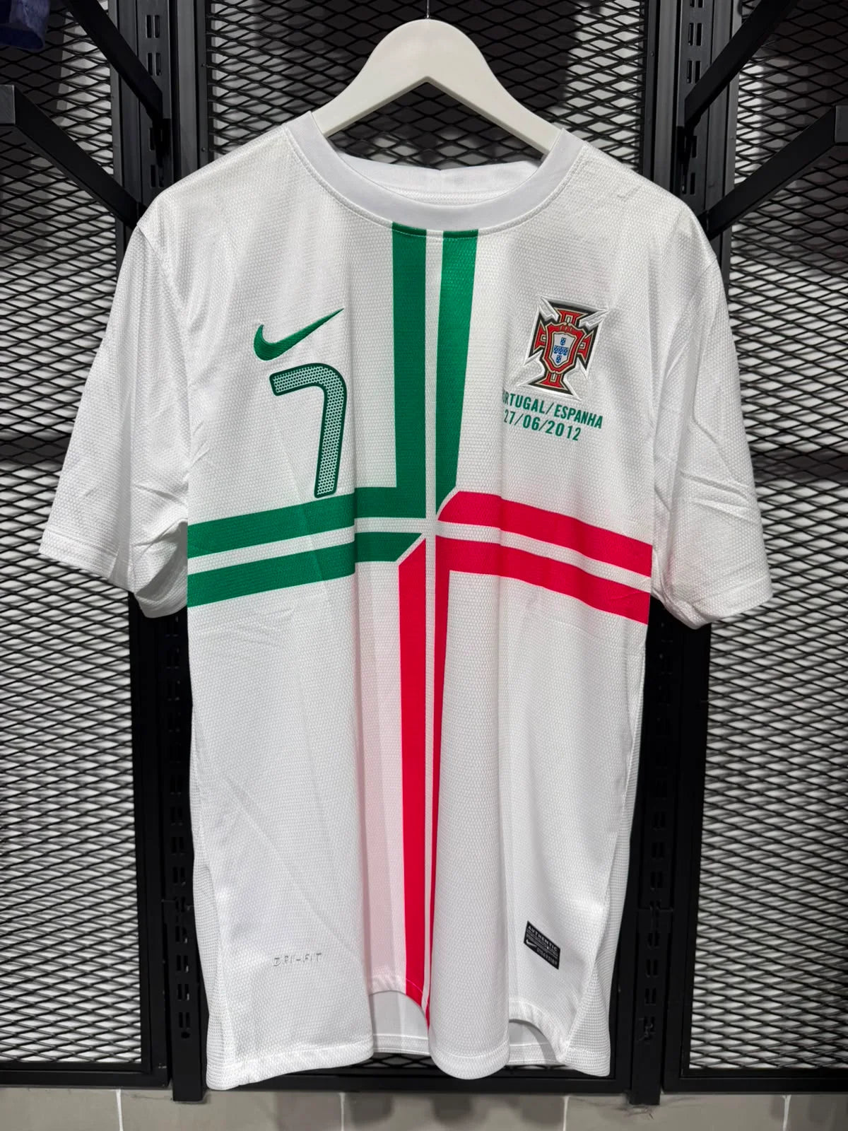 Cristiano Ronaldo CR7 Portugal Away Jersey 2012